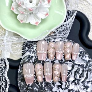 Pearl pink butterfly